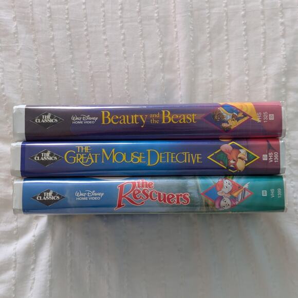 Disney Black Diamond Collection VHS Tape Lot of 3 Vintage Rare - Picture 3 of 6